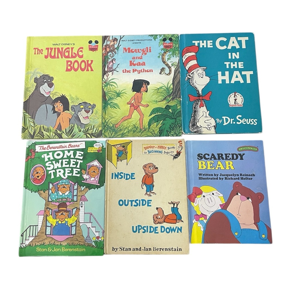 Vintage Disney Book Club Books Random House Readers Digest Kids Weekly Reader